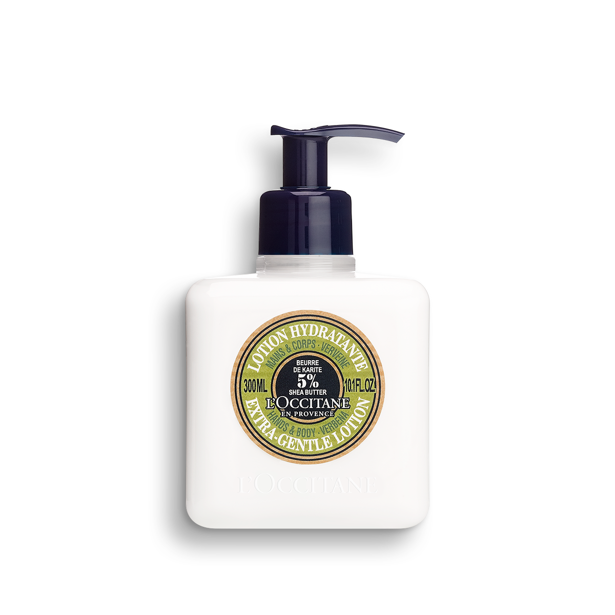 L'Occitane 5% Shea Extra Gentle Hands & Body Lotion 10.1oz 300mL - Verbena
