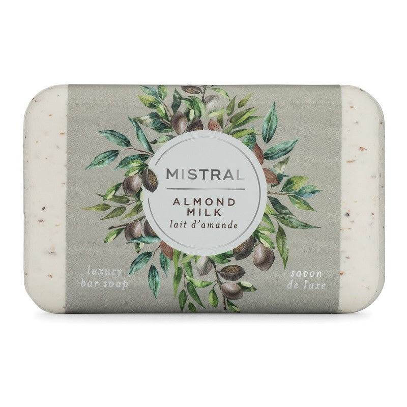Mistral Classic French-Milled Bar Soap 7oz 200g - Almond Milk