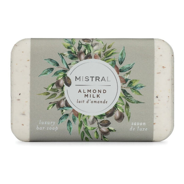 Mistral Classic French-Milled Bar Soap 7oz 200g - Almond Milk