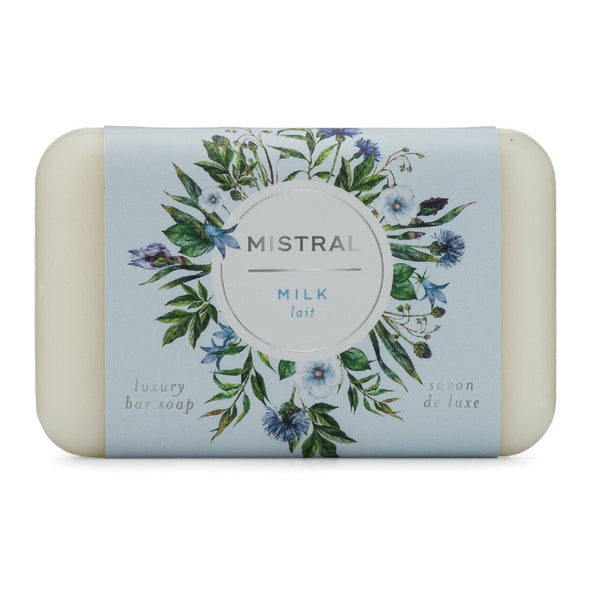 Mistral Classic French-Milled Bar Soap 7oz 200g - Milk