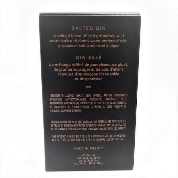 Mistral Men's Eau de Parfum 3.3fl oz 100 ml - Salted Gin