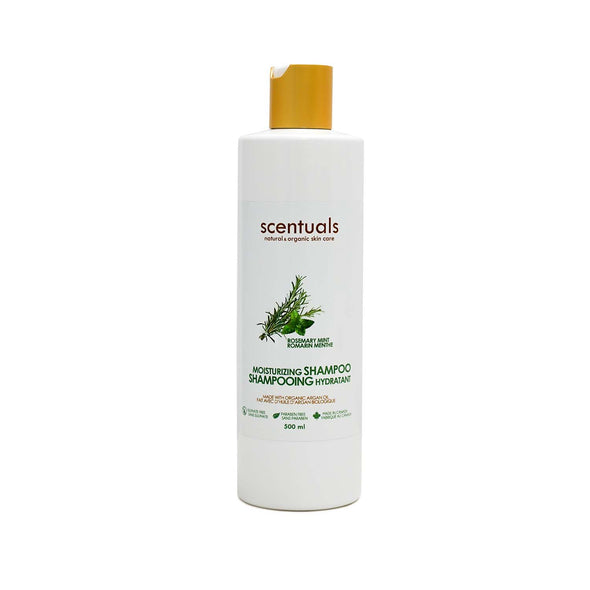 Scentuals Organic Moisturizing Shampoo 16.9oz 500ml - Rosemary Mint