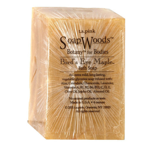 Soap Woods Bar Soap 4oz - Bird's Eye Maple