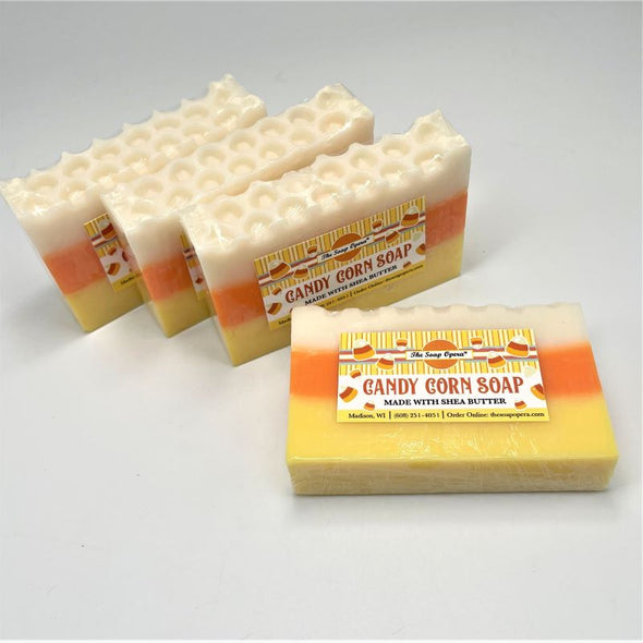 The Soap Opera Candy Corn Bar Soap 6oz 170g