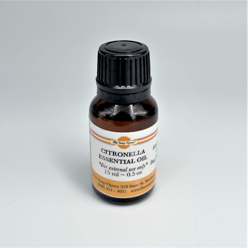 the soap opera pure essential oil blend 0.5oz 15ml in euro dropper citronella bug repellent citrus for diffuser aromatherapy natural soothing calming