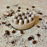the soap opera coffee scrub massage bar nubs exfoliating mocha grounds goat milk creamy lather soap