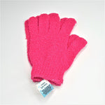 the soap opera bath accessory exfoliating bath gloves hot pink for girls women dry skin soap lather