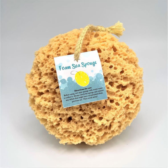 the soap opera sea foam sponge hanging hangable with string lather natural soap shower easy use favorite soft ocean sponge