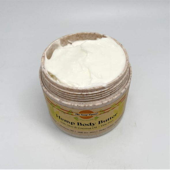 The Soap Opera Naturals Hemp Body Butter 5oz 148ml (Custom Scentable)