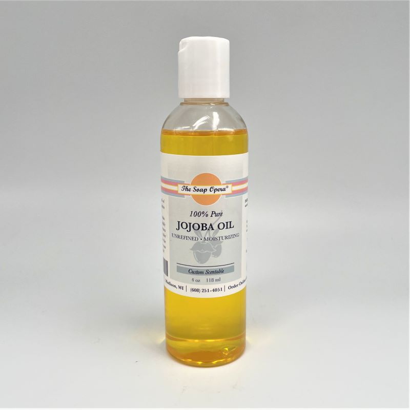 the soap opera unrefined pure jojoba oil moisturizing essential perfume oil base unscented and custom scentable 4 ounce size high quality