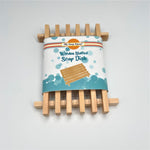 the soap opera wooden slatted soap dish natural decor for bar soap