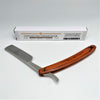 the soap opera stainless steel straight razor with wood handle for shaving grooming men