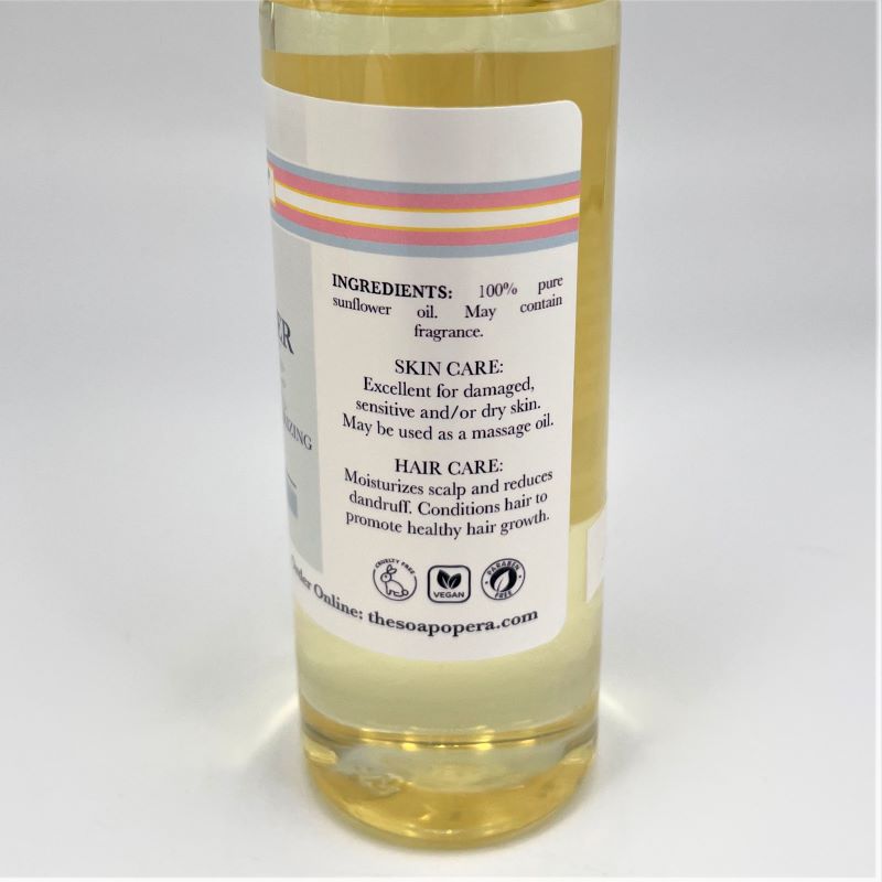The Soap Opera Sunflower Oil 4oz (Custom Scentable)