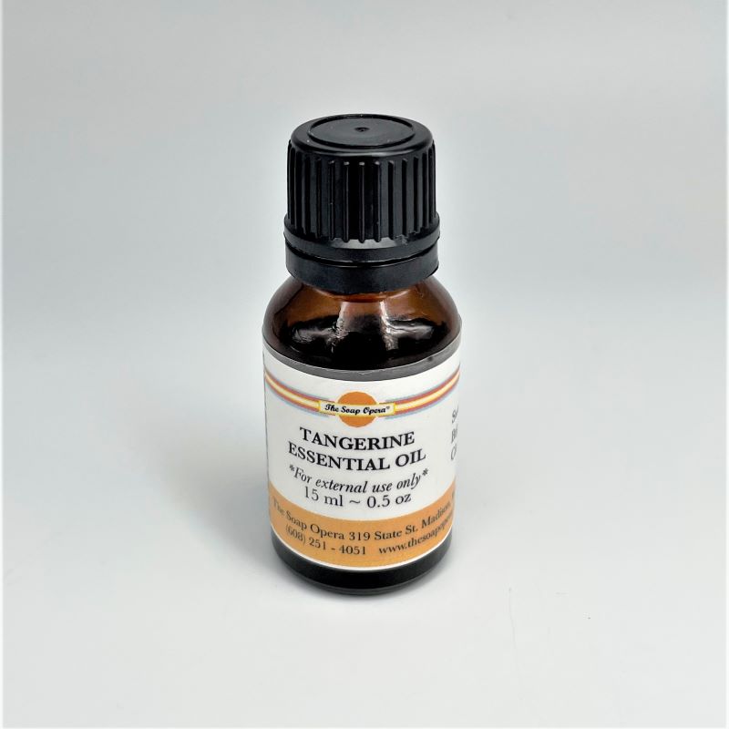 the soap opera pure essential oil blend 0.5oz 15ml in euro dropper tangerine orange citrus sweet for diffuser aromatherapy natural soothing calming