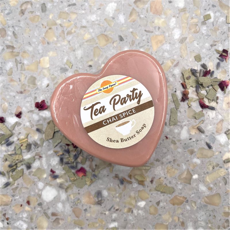 chai spice tea party shea butter soap