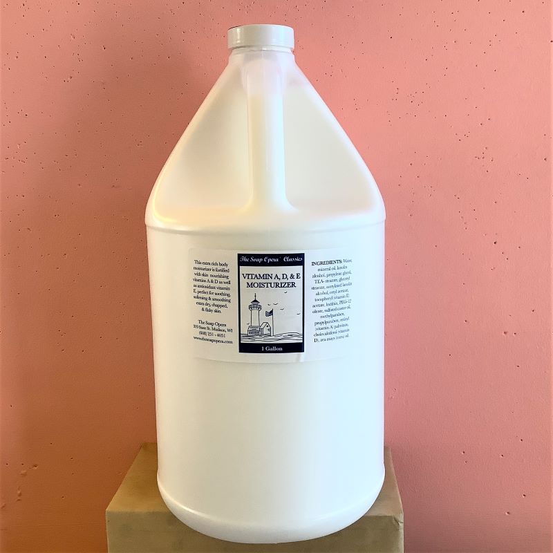 The Soap Opera Vitamin A D E Lotion Gallon Size