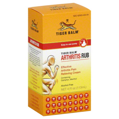 Tiger Balm Arthritis Rub 4oz 113ml