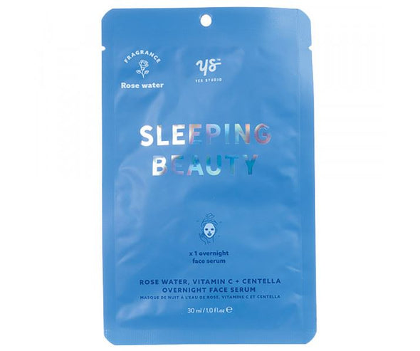 Yes Studio Sleeping Beauty Overnight Face Serum 1oz 30ml - Rose Water
